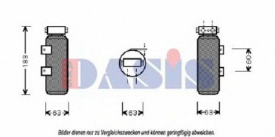 AKS DASIS 801230n -  Осушитель, кондиционер